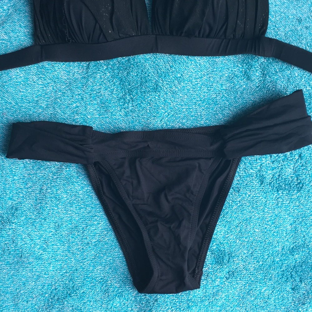 Niki de Paimpol BLACK BIKINI Swimsuit w bag - Picture 3 of 7